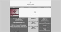 Desktop Screenshot of muebleslagranfamilia.com